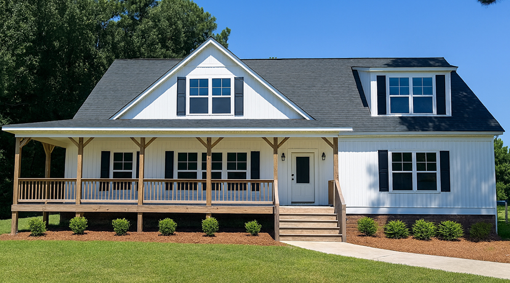 HeartlandFarmhouseCape Future Homes Heartland Farmhouse Cape